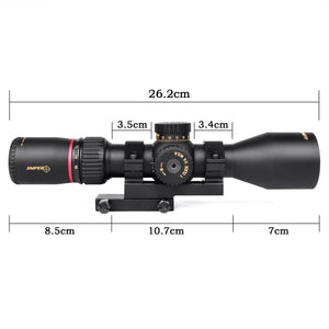 Sniper VT 4-16x44 MFFP First Focal Plane (FFP) Scope with Red/Green Illuminated Reticle