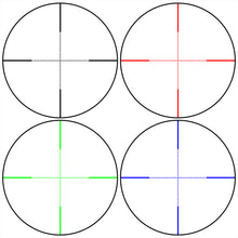 Load image into Gallery viewer, Sniper MT6-24X50AOL Scope with Red, Green Illuminated Reticle