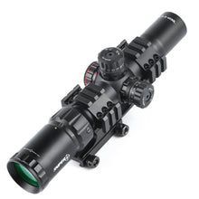 Load image into Gallery viewer, ND 1.5-4x30 Riflescope Reticle Illumination in Red, Green and Blue