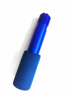 Mil Spec Blue Pistol Buffer Tube with Blue Foam Pad Cover