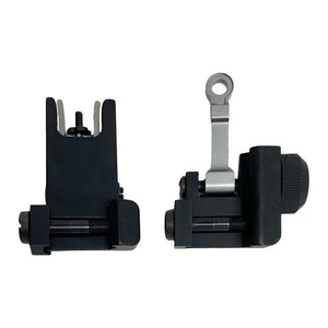 AR-15 Picatinny Flip-up Front&Rear Combo Sights Iron W/Allen