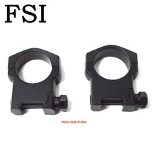 Load image into Gallery viewer, FSI Tactical Heavy Duty 1 inch Low/Medium/High Profile Ring Rifle Scope Mount Weaver and Picatinny Mount