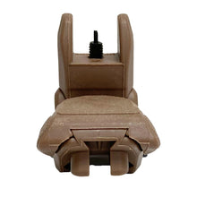 Load image into Gallery viewer, Polymer Flip up Backup Sight Front and Rear Sight 20mm Rail