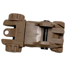 Load image into Gallery viewer, Polymer Flip up Backup Sight Front and Rear Sight 20mm Rail