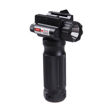 Load image into Gallery viewer, Sniper GP01R Tactical Vertical Foregrip - 1000 Lumen LED Flashlight RED Laser Fit 20mm Picatinny Rail Mount