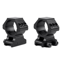 Load image into Gallery viewer, 35mm Tube Set Scope Mount Ring High Profile for Picatinny/Weaver Heavy Duty