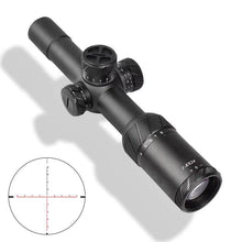 Load image into Gallery viewer, Sniper NT-HD 1-8X24 Tactical Rifle Scope Red Illuminated Reticle