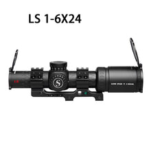 Load image into Gallery viewer, Sniper LS 1-6X24 WA Scope 35mm Tube with Red Illuminated Reticle