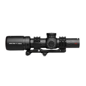 Sniper LS 1-8X24 WA Scope 35mm Tube with Red Illuminated Reticle
