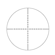 Load image into Gallery viewer, Sniper 6-24x50mm Scope W Front AO Adjustment. Red/Blue/Green mil-dot Reticle