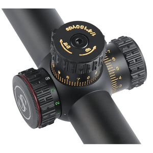 Sniper NT-HD 6-24X50AOL Scope 1 INCH Tube with Red, Green Illuminated Reticle