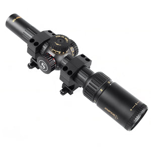 Sniper NT 1-6X24 Tactical Rifle Scope Red/Green Illuminated Reticle