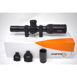 Sniper NT-HD 1-8X24 Tactical Rifle Scope Red Illuminated Reticle