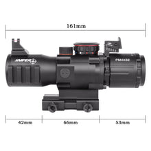 Load image into Gallery viewer, GII PRISM 4X32MM Scope W/Rapid RANGING Reticle (BDC)