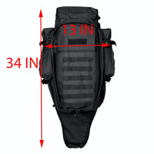 Load image into Gallery viewer, 34&#39;&#39; Tactical Backpack with Rifle Holder Perfect for Hunting, Water-Resistant, Dust-Resistant