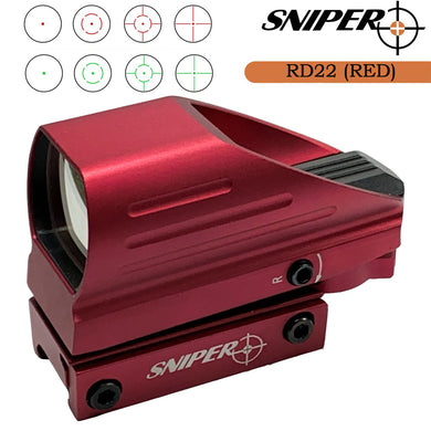 RD22(RED) Red & Green Dot Sight 4 Reticles Reflex Sight