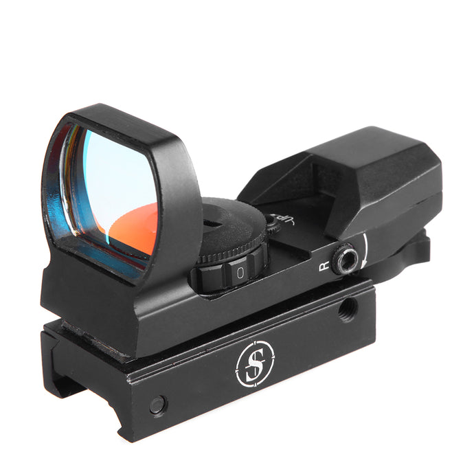 Sniper RD22F Red Dot Red and Green Reflex Sight with 4 Reticles