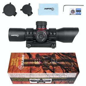 Sniper RD30L 3MOA Red & Green Dot Sight Fits 20mm Picatinny/Weaver Rail 30mm Tube Red Dot