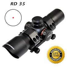 Load image into Gallery viewer, Sniper RD35 3MOA Red/green Dot Sight with Picatinny Mount