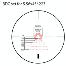 Load image into Gallery viewer, Sniper VT 1-6X28 FFP First Focal Plane (FFP) Scope 35mm Tube with Red/Green Illuminated Reticle