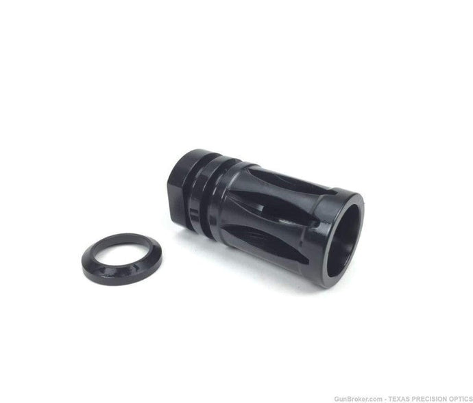 AR-10 .308 A2 Style Birdcage Muzzle Brake 5/8x24 Flash hider Made in USA