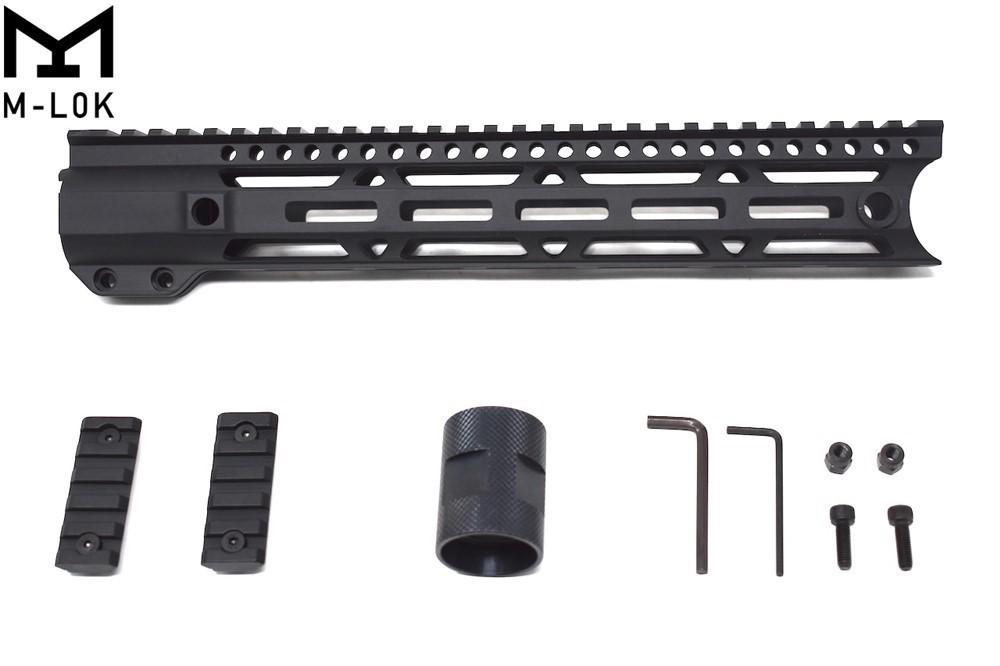 AR15 12'' M-LOK Free Float Handguard rail with Picatinny rail Eclipse