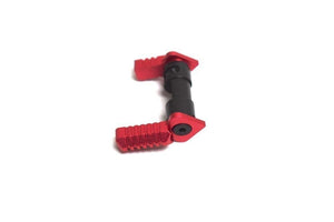 AR15 Ambi Safety Selector 223 Steel For AR lower(Red)