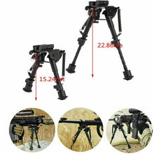 Load image into Gallery viewer, Pivot Tilting Rifle Bipod 6&quot; to 9&quot; Spring Return Hunting Bipod