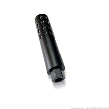 Load image into Gallery viewer, 5.5 inch extra long muzzle brake 5/8x24 thread for .308/ 6.5 Creedmoor