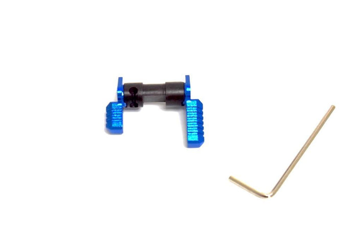 Ambi Safety Selector 223 Steel For AR lower (Blue)