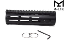 Load image into Gallery viewer, AR15 7&quot; Slim M-LOK Handguard Rail One Piece Free Float with 6 Screws
