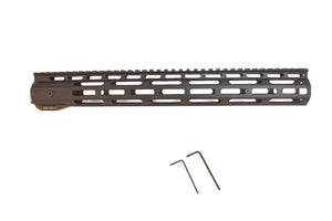 AR15 12'' M-LOK Free Floating Handguard Rail Super Slim