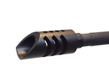 Load image into Gallery viewer, Snout Nose Style 308 5/8x24Muzzle Brake Slant Shark Gills with crush washer