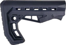 Load image into Gallery viewer, AR15 6-Position Adjustable Stock with Butt Pad - ANGLED RUBBER BUTTPAD