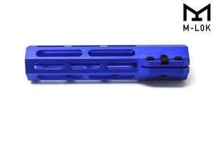 7'' Blue M-LOK Free Float Handguard for AR15 Pistol