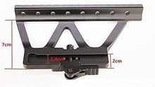 Load image into Gallery viewer, AK-47 AK Side Rail Scope Mount 20mm Weaver Black Quick Detachable