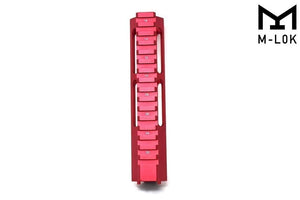 7'' Red M-LOK Free Float Handguard for AR15 pistol