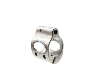 Clamp-On Gas Block .750 Stainless Low Profile Steel