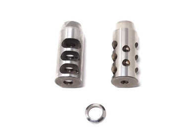 Thread .308 Competition Muzzle Brake With Washer 5/8x24 Stainless Steel USA