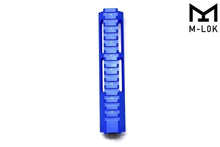 Load image into Gallery viewer, 7&#39;&#39; Blue M-LOK Free Float Handguard for AR15 Pistol
