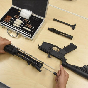 Pro Universal Gun Cleaning Kit Pistol Rifle Shotgun Firearm Cleaner