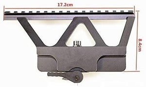 AK-47 AK Side Rail Scope Mount 20mm Weaver Black Quick Detachable