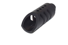 Load image into Gallery viewer, Snout Nose Style 308 5/8x24Muzzle Brake Slant Shark Gills with crush washer