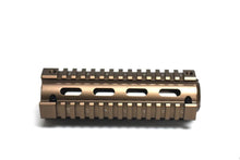 Load image into Gallery viewer, 2 piece Drop-in 6.7&#39;&#39; handguard Carbine Quad Rail M4 (Tan)