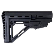 Load image into Gallery viewer, AR15 6-Position Adjustable Carbine Stock with Butt Pad - RUBBER BUTTPAD