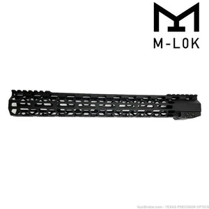 AR15 15'' M-LOK handguard rail Clamp style