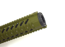 Load image into Gallery viewer, AR15 10&#39;&#39; Green Quad Rail Free Floating Mid Length Handguard Rail