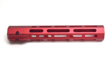 Load image into Gallery viewer, 10&#39;&#39; Red M-LOK Free Float Handguard Rail Ultra Lightweight for AR15