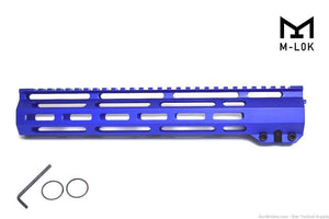 AR15 12'' Blue M-LOK Free Float Handguard