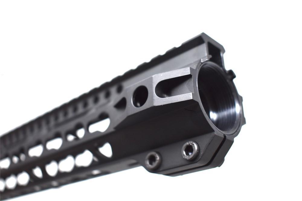 AR15 15'' Keymod Eclipse Free Float Handguard rail with Picatinny rail ...